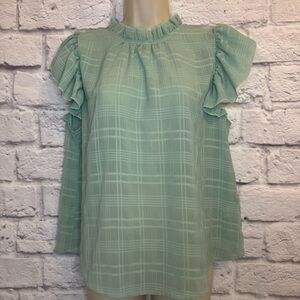 MELE E PERE Green blouse Size m
